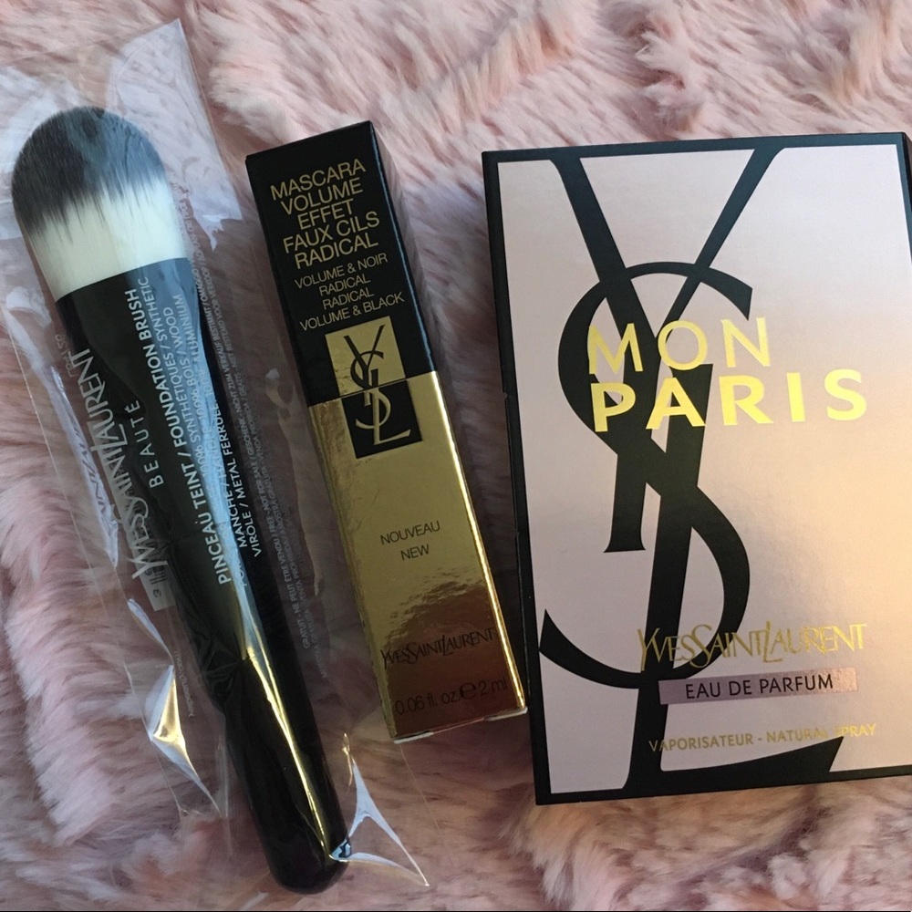 🌴SUMMER SALE🌴💯✔️Authentic YSL makeup bag and etc goodies!! - Picture 6 of 8